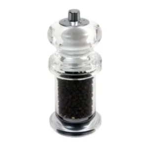 Acrylic Combination Pepper/Salt Mill