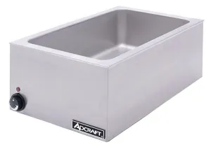Admiral Craft - FW-1500W/C. Full Size cooker/warmerisconstructed with a heavy duty stainless steel exterior 120V 1500W