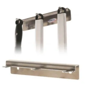 Aluminium Wall Rack For 3 Pizza Peels