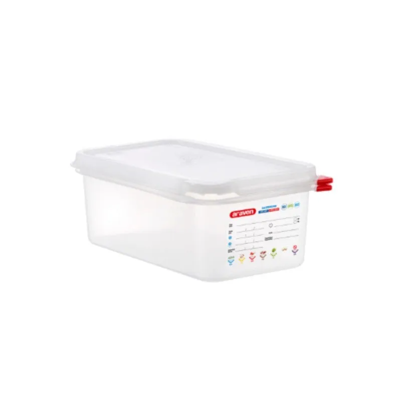 Araven (1/4) Size Gastronorm Food Storage Container - (Click for sizes)