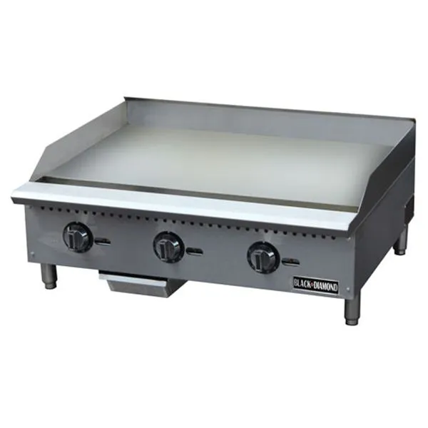 Black Diamond - BDCTG-36T. T-Static Gas Griddle 36 90K