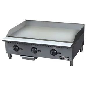 Black Diamond - BDCTG-36T. T-Static Gas Griddle 36 90K