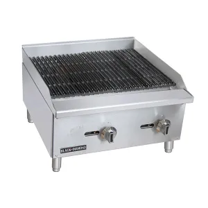Black Diamond - ECTC-24/NG. Standard  Gas Charbroiler. 2 Burner. 60K