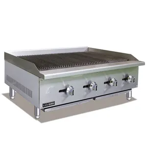 Black Diamond - ECTC-48/NG. Standard  Gas Charbroiler. 4 Burner. 120K