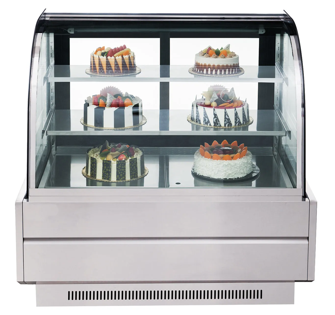 Chef AAA - CV-90. Commercial 36 Display Case Refrigerator Showcase (3 Feet) Pastry Bakery
