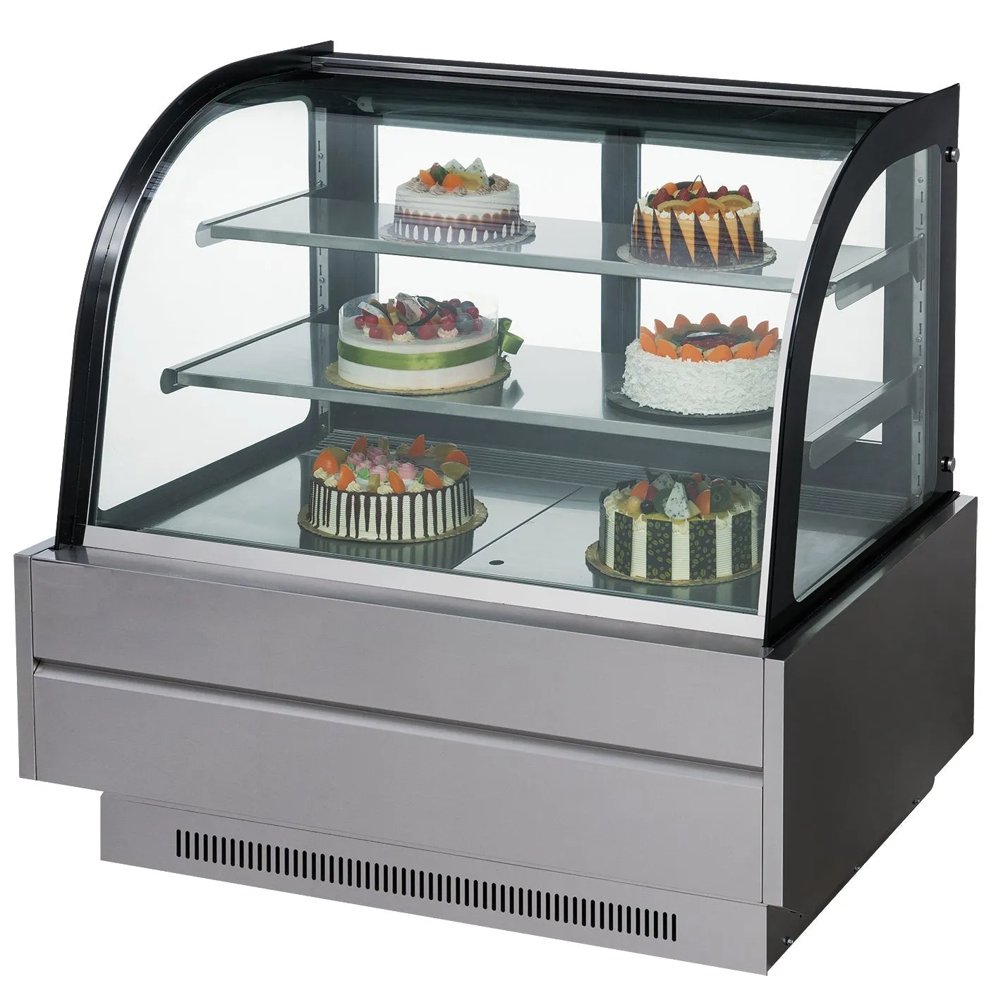 Chef AAA - CV-90. Commercial 36 Display Case Refrigerator Showcase (3 Feet) Pastry Bakery
