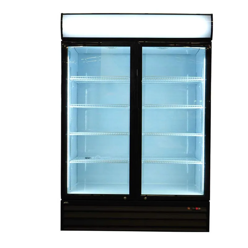Chef AAA - KPR-49BG. Commercial 54 2 Door Merchandiser Refrigerator 43 cu. ft.