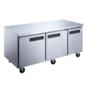 Chef AAA - TUC72R Commercial 72 Undercounter Worktop Refrigerator 18.9cu.ft. NSF