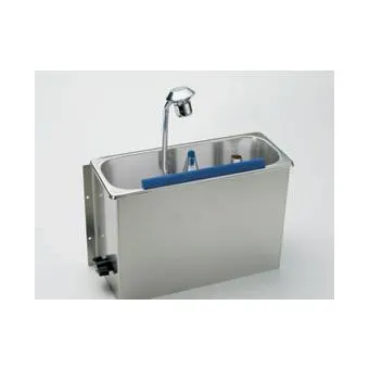 Cleaning Sink With Shower For Ice Cream Scoops