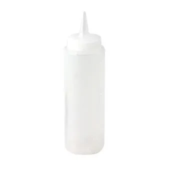 Clear Sauce Bottle - 355Ml