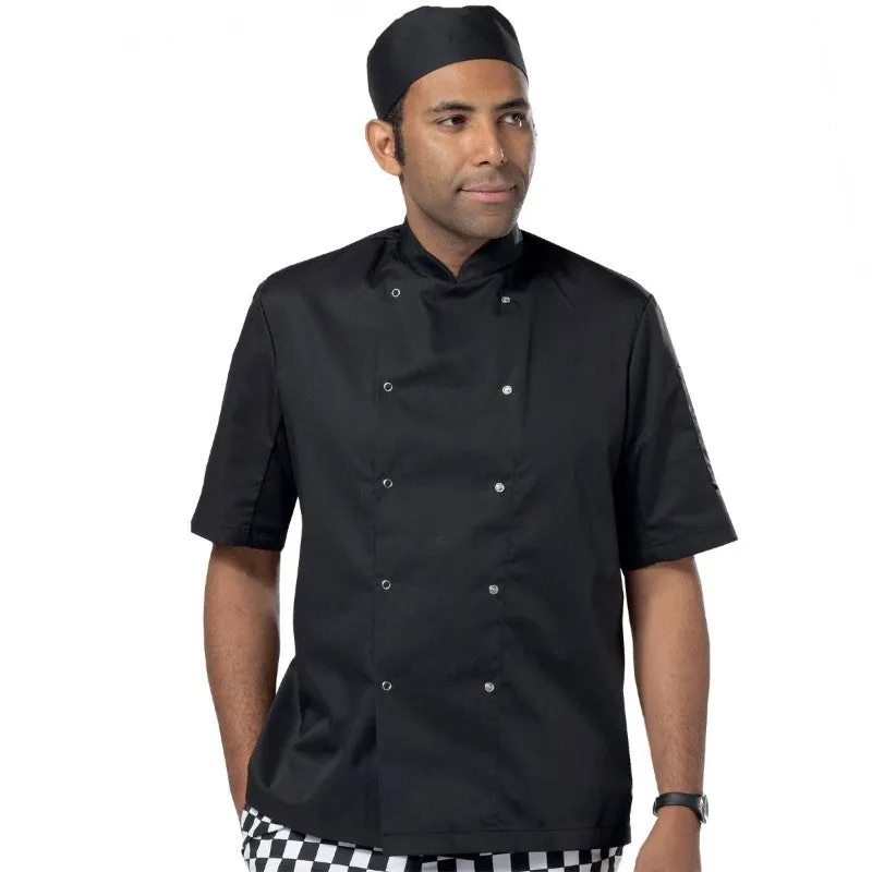 Denny Le Chef Black Short Sleeve Jacket DD08Cs
