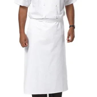 Denny White Apron 36 X 36Inch