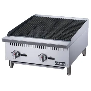 Dukers - DCCB24. Commercial 24 Countertop Charbroiler