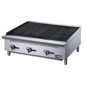 Dukers - DCCB36. Commercial 36 Countertop Charbroiler