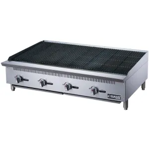 Dukers - DCCB48. Commercial 48 Countertop Charbroiler