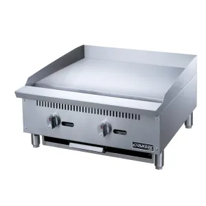 Dukers - DCGM24. Commercial 24 Griddle with 2 Burners