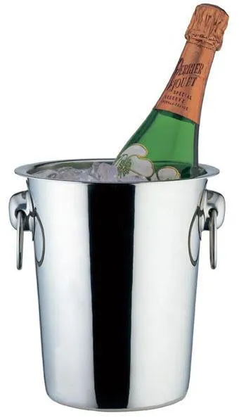 Elia Wine Cooler. Stainless Steel