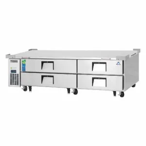 Everest - ECB82-84D4 Commercial 84 Chef Base Refrigerator 4 Drawers