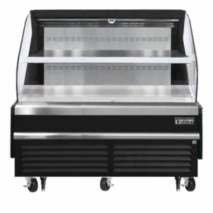 Everest - EOMH-72-B-35-T. Commercial 73 Open Air Display Merchandiser Refrigerator Horizontal