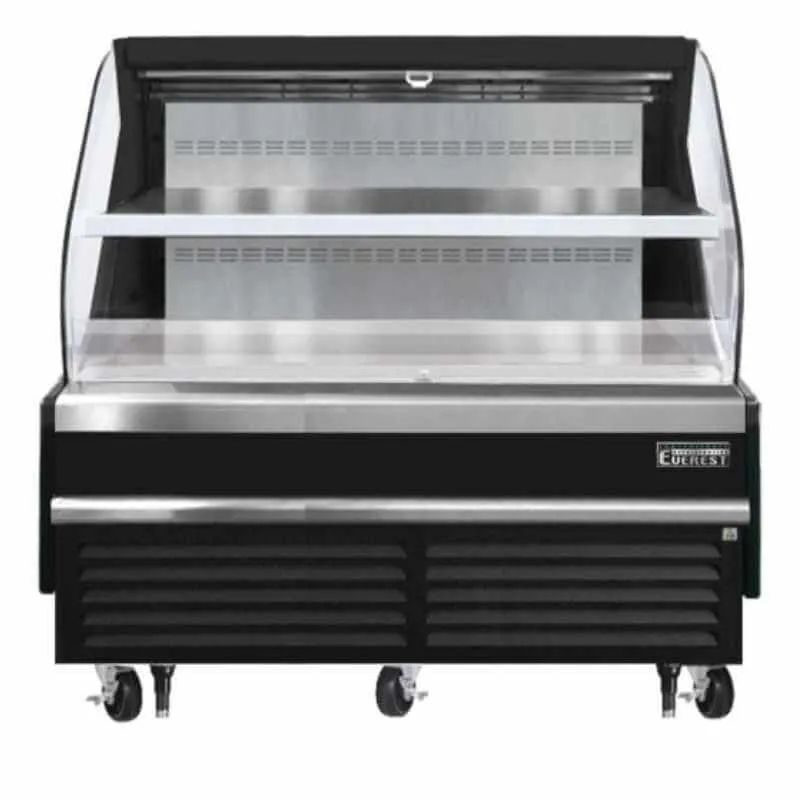 Everest - EOMH-72-B-35-T. Commercial 73 Open Air Display Merchandiser Refrigerator Horizontal