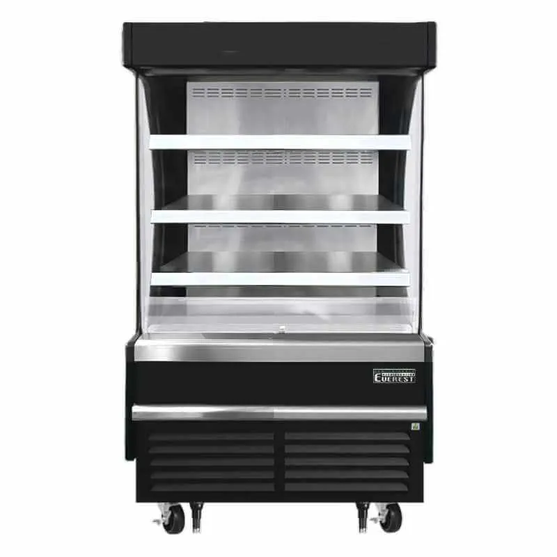 Everest - EOMV-36-B-28-S. Commercial 37 Open Air Display Merchandiser Vertical
