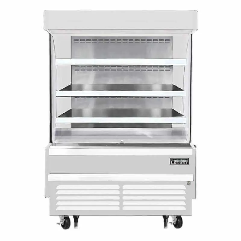 Everest - EOMV-48-W-28-S. Commercial 48 Open Air Display Merchandiser Vertical