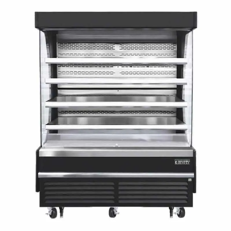 Everest - EOMV-72-B-28-T. Commercial 73 Open Air Display Merchandiser Vertical Refrigerator