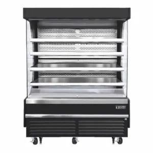Everest - EOMV-72-B-28-T. Commercial 73 Open Air Display Merchandiser Vertical Refrigerator