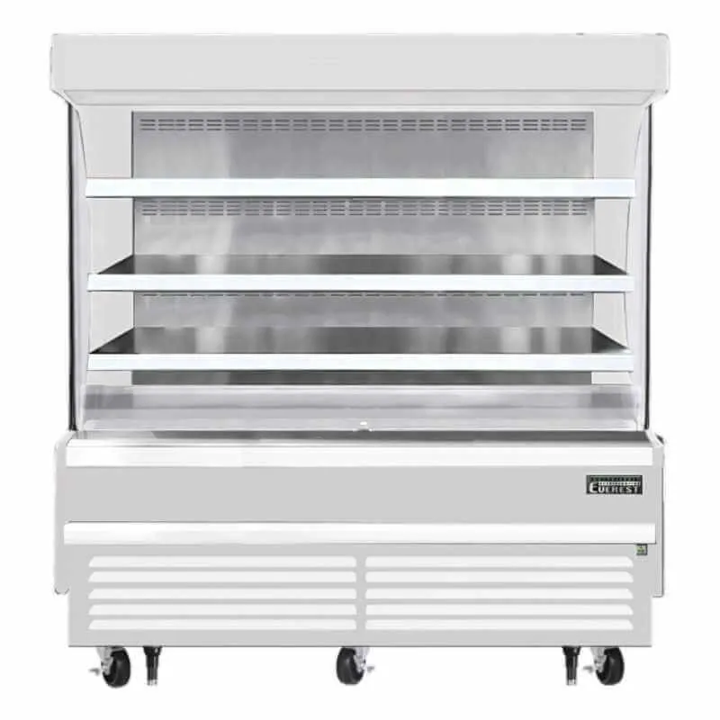 Everest - EOMV-72-W-28-S. Commercial 73 Vertical Open Air Display Merchandiser Refrigerator 19 cu. ft.
