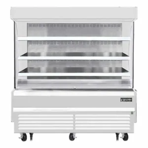Everest - EOMV-72-W-28-S. Commercial 73 Vertical Open Air Display Merchandiser Refrigerator 19 cu. ft.