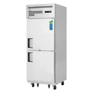 Everest - ESFH2 Commercial 29 Two Solid Door Reach-In Freezer