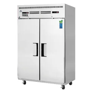 Everest - ESRF2A. Commercial 49 Two Solid Door Reach-In Refrigerator Freezer F 22 cu.ft. / R 22 cu.ft.