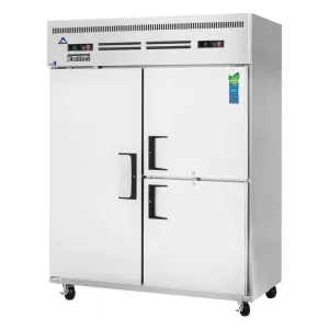 Everest - ESWQ3. Commercial 59 Three Solid Door Reach-In Refrigerator Freezer 55 cu.ft.