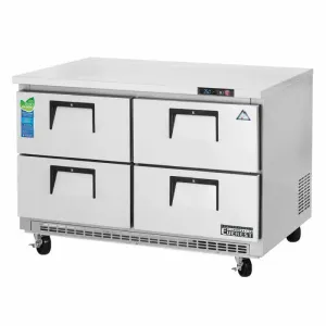 Everest - ETBR2-D4. Commercial 47 Undercounter Refrigerator Four Drawer