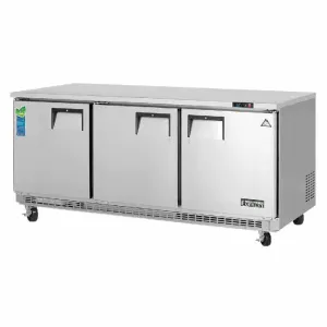 Everest - ETBR3. Commercial 71 Undercounter Worktop Refrigerator