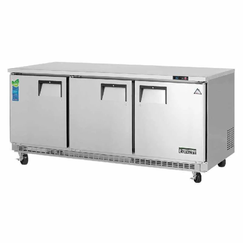 Everest - ETBR3. Commercial 71 Undercounter Worktop Refrigerator