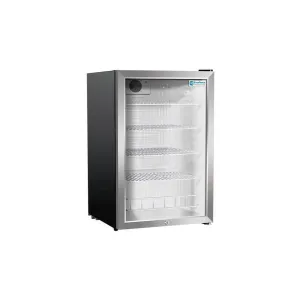 Excellence Industries - EMM-5HC. 21 Commercial 1 Swing Glass Door Countertop Refrigerated Merchandiser 4.3 cu.ft.