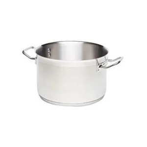Genware Stainless Steel Casserole