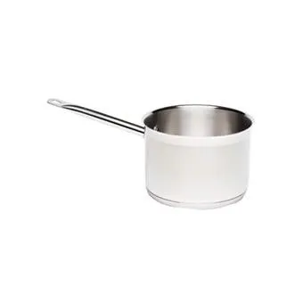 Genware Stainless Steel Deep Saucepan