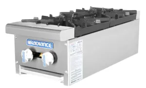 Gk & Radiance - TAHP-12-2 . Hot Plate. Countertop. 2 Burners