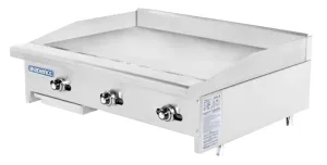 Gk & Radiance - TATG-36 . Griddle. Thermostat. 36 Wide