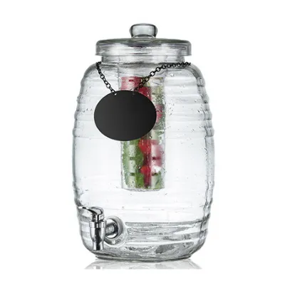Glass Beehive Beverage Dispenser 9.5 Litre