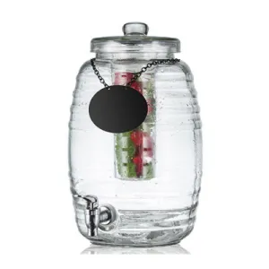 Glass Beehive Beverage Dispenser 9.5 Litre