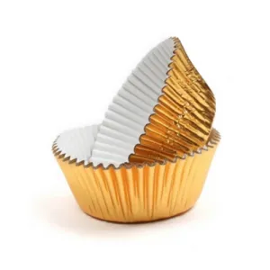 Gold Cupcake/Bun Case