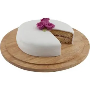 Hevea Wooden Serving Board For Cake. Cheese Or Pizza