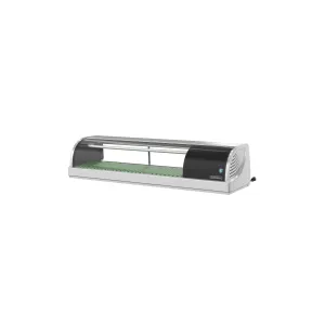 Hoshizaki - HNC-120BA-R-SLH. Commercial 47 Curved Glass Refrigerated Sushi Display Case 1.48cu.ft.