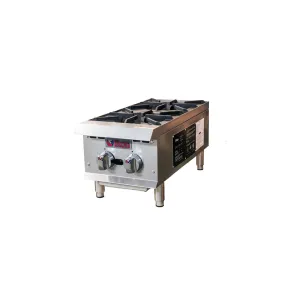 IKON - IHP-2-12. 12 Gas Hot Plates With 2 Burners 25.000 BTU Each
