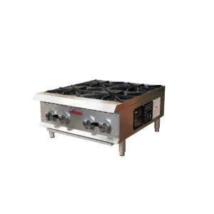 IKON - IHP-4-24. 24 Gas Hot Plates With 4 Burners 25.000 BTU Each