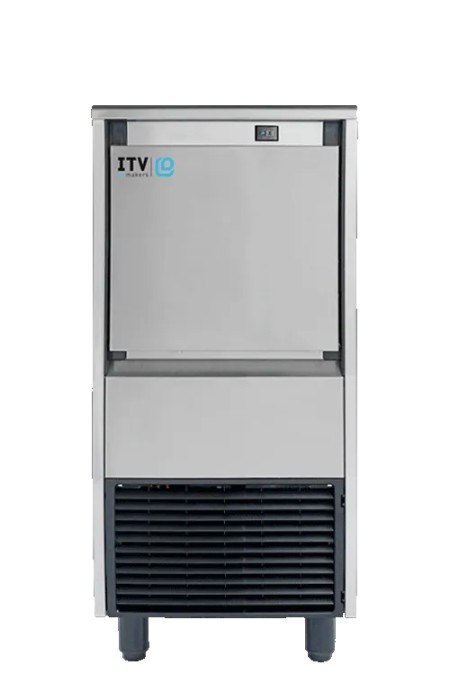 ITV - DELTA NG 80 R290 W. Commercial Delta Gourmet Cubers Ice Maker Self-Contained Ice Cube Machine 77lbs