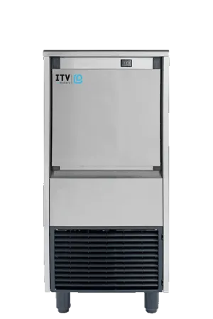ITV - DELTA NG 80 R290 W. Commercial Delta Gourmet Cubers Ice Maker Self-Contained Ice Cube Machine 77lbs